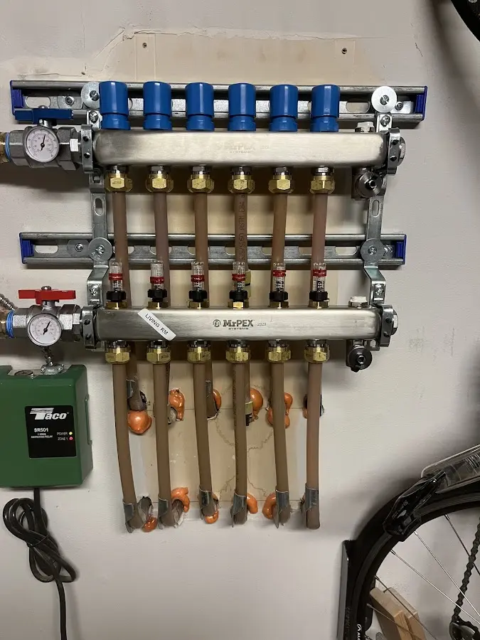 Plumber performing Leak Detection at a residential property in Roebuck